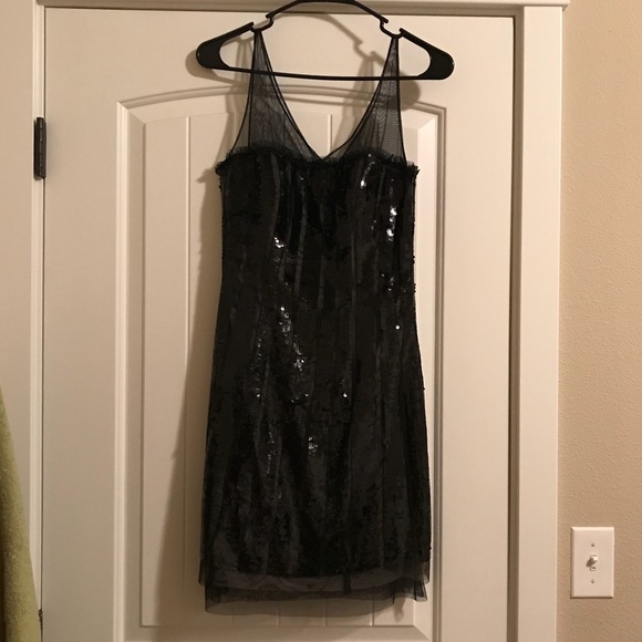 BCBG MAXAZRIA Black sequin dress - Picture 5 of 6